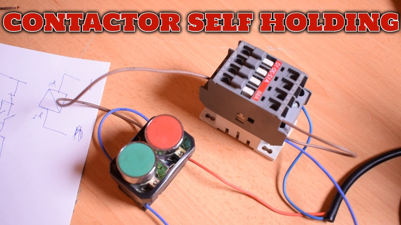 The Self Holding Push Button Explained Youtube
