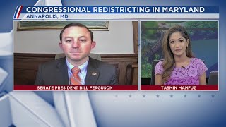 Senate President Bill Ferguson on Maryland's new congressional map