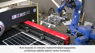 Yaskawa Motoman ES165RD levytyöstökeskuksen palvelu