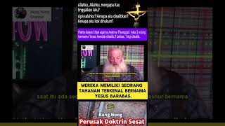 Ternyata! Yesus yang Disalib dalam Alkitab Bisa Jadi Bukan Yesus Asli Simak Penjelasannya!