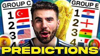 OUR WORLD CUP PREDICTIONS!