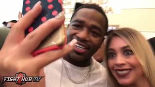 ADRIEN BRONER "CANELO! IM TELLING YOU!" REACTS TO CANELO GOLOVKIN WEIGH INS