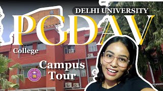 PGDAV College Delhi University Campus Tour 🏫