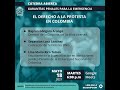 Cátedta Abierta - El Derecho a la protesta en Colombia.