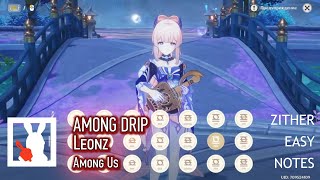 [Floral Zither Cover] Among Us - Among Drip