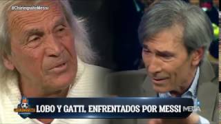 El cara a cara más intenso entre el Lobo Carrasco y Gatti por Messi