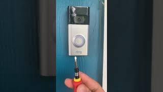 Ring doorbell remplace battery - remplazo de bateria
