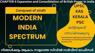 Conquest of Sindh -Expansion and Consolidation of British Power in India - SPECTRUM'S MALAYALAM -