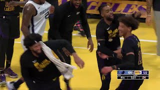Jaxson Hayes' hyped with 5th dunk & turned the Lakers arena into a complete madness