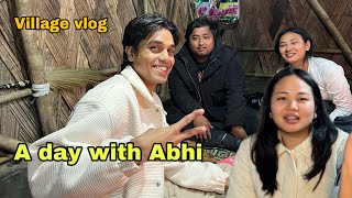 @Abhinavreddy8 came to my home northeast || we let him try local dishes village vlog Arunachal