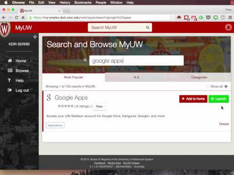 MyUW Introduction MyUW Introduction