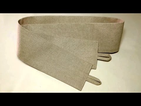 How to make curtain tiebacks How to make curtain tiebacks