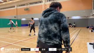 傲聯平日籃球聯賽Season 8 D1\u0026D2 17012025  Survivor VS 星暉