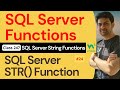 SQL Server Functions | SQL Server String Functions - SQL Server STR() Function #24 | 247. W3Schools