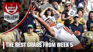 The best catches from College Football Week 5 👐 | The Wrap-Up