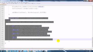 Java GUI Part 3: Decision Structures and working with Panels and Buttons in JAVA