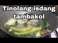 Tinolang isdang tambakol | tipid lutuin | pang nagtitipid | filipino food