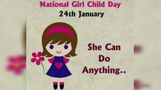 #Girlchild National Girl child day 2021! #National #Girl #child day status!  Girl Child day #Video