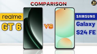 realme GT 6 vs Samsung Galaxy S24 FE : Which Phone is Best❓😲