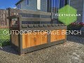 Outdoor Storage Bench