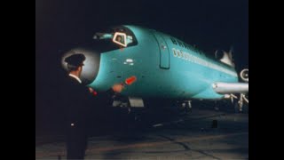 Braniff Boeing 727 Nighttime All Cargo Promotional Film August 1 1966