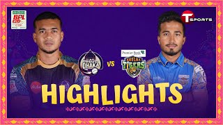 Highlights | Durdanto Dhaka vs Khulna Tigers | 33rd Match | BPL 2024 | T Sports