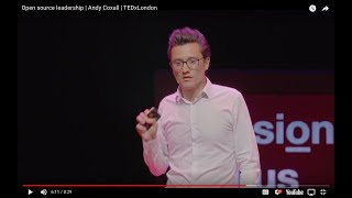Open source leadership | Andy Coxall | TEDxLondon