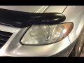 2002 Chrysler minivan Bulb Replacement