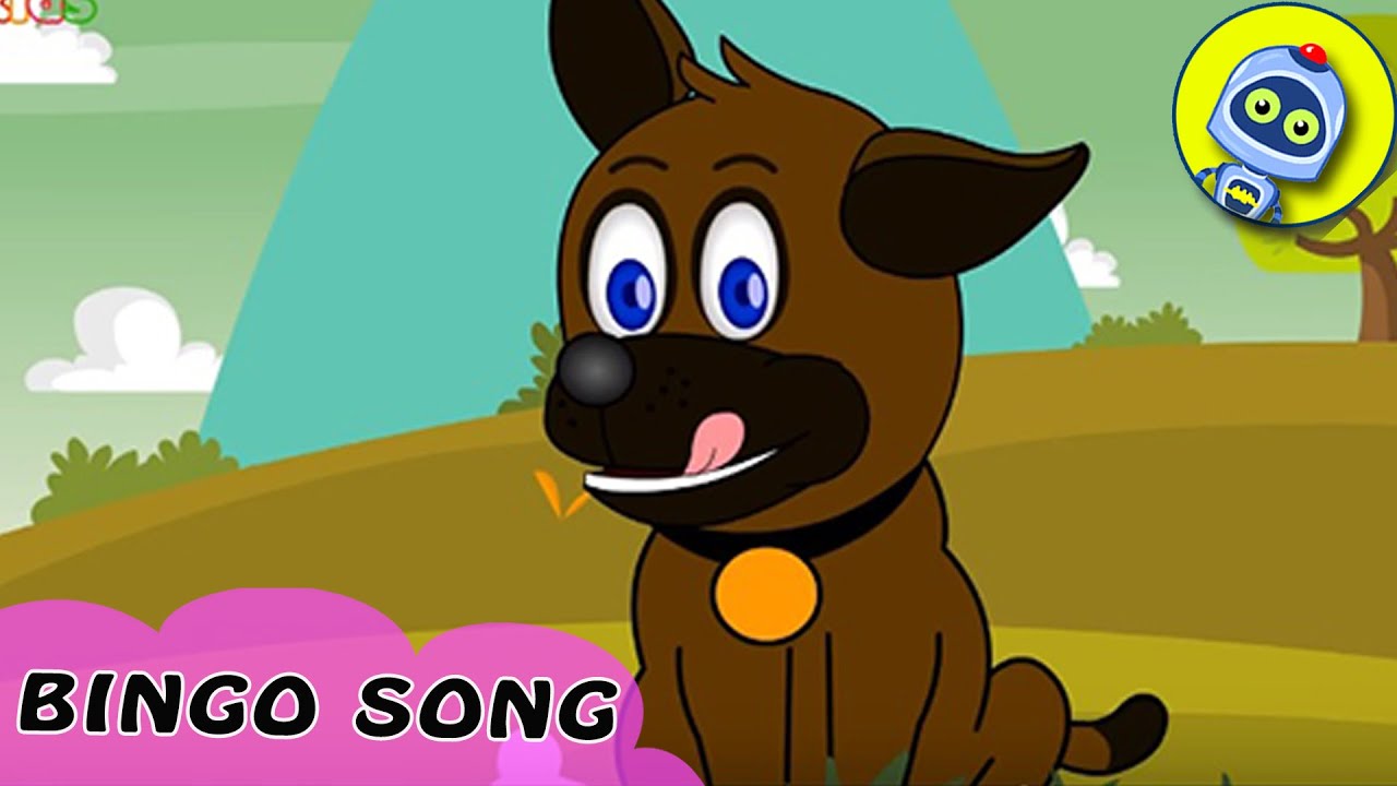 BINGO Song For Children | BINGO Dog Song - Nursery Rhyme With Lyrics ...