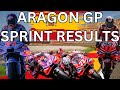 Aragon Gp MotoGP Sprint Results  |   Motogp News 2024