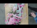 diy pastel christmas swag tutorial create a magical holiday swag step by step christmasdecor