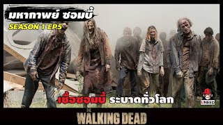 สปอยซีรีย์ มหากาพย์ซอมบี้บุกโลก EP.5 l เชื้อซอมบี้ระบาดทั่วโลก l The Walking Dead Season 1