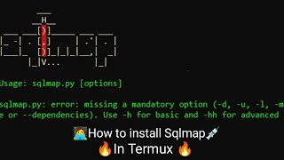 how to install Sqlmap In Termux 2023 || How to install Sqlmap In Termux Android || Sqlmap GitHub
