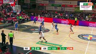 Highlights:BK KVIS Pardubice vs USK Praha | 29/12/2024