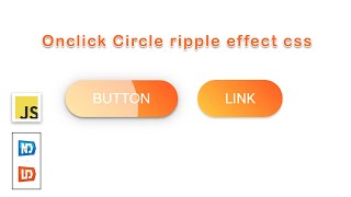 How To Make Onclick Ripple Animation Using HTML5, CSS3 & Vanilla JavaScript | With Source Code