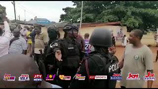 NPP constituency elections: Heavy security presence at Okaikwei South ahead of polls