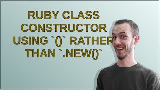 Ruby class constructor using () rather than .new()