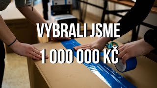 Vybrali jsme 1 000 000 Kč na UKRAJINU!