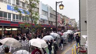 和泉市だんじり祭市辺町、和泉府中駅前