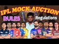 SA GAMING SUBSCRIBERS IPL MOCK AUCTION RULES AND REGULATIONS VIDEO IN TAMIL ..😍