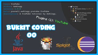 Bukkit Coding Tutorials 00 | Your first plugin