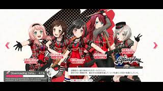 Afterglow is still japanese language in en bandori