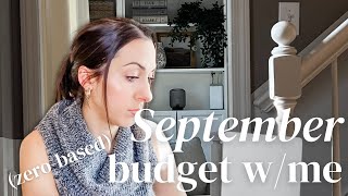 Trying To Get Back On Track | Budget With Me | September 2024