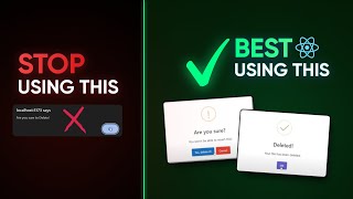 How to Use SweetAlert For Delete Confirmation Dialog || React js