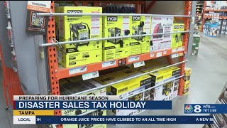 Florida's Disaster Preparedness Sales Tax Holiday begins Saturday: what you need to know
