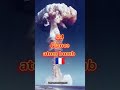 top 10th countries that have most powerful atomic bomb in the world 🌎🤯💣 top10video atomicbomb world