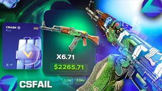 CSFAIL I PLAYED CRASH MODE and it went... (CS.FAIL Promo Code 2024)