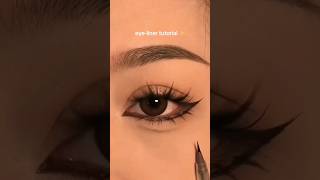 How to draw eyeliner for beginner ʚɞ #makeuptutorial #makeup #makeuphacks #beutyhack #trending #eye