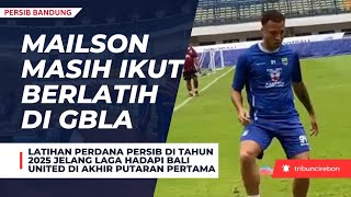 Mailson Lima dan Zalnando Ikuti Latihan Perdana Persib di Tahun 2025, Robi dan Jupe Absen