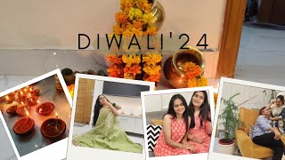 Diwali week vlog 🪔2024, Got fever, my sister starting YouTube channel? Movie with Fam and much more🥸